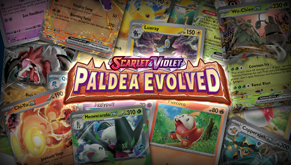 Browse the Cards of Scarlet & Violet—Paldea Evolved!