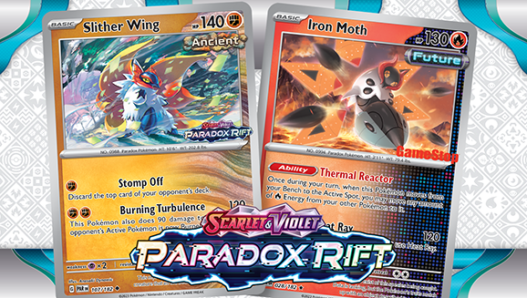 Get Slither Wing and Iron Moth Pokémon TCG Promo Cards at