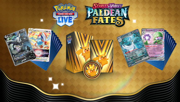 Scarlet & Violet—Paldean Fates Now Playable in Pokémon TCG Live