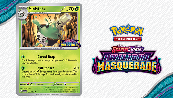 Pokémon TCG Sinistcha Promo Card