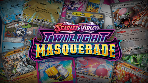 Browse the Cards of Scarlet & Violet—Twilight Masquerade!