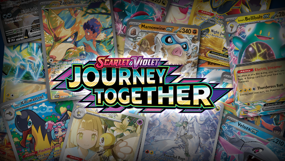 Browse the Cards of Scarlet & Violet—Journey Together!