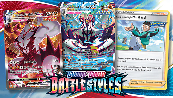 Rapid Strike Style Mustard, Tower of Darkness, and More in Pokémon TCG ...