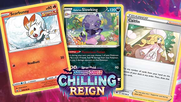 Art of the Pokémon TCG: Sword & Shield—Chilling Reign expansion