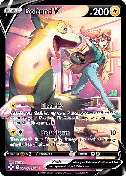 The art of Pokemon: Shaymin V Star from Brilliant Stars!