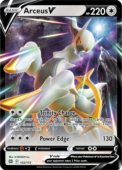 Arceus V-ASTRO, Pokémon