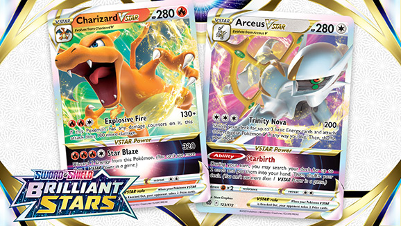 Arceus VSTAR, Charizard VSTAR, and More Come to the Pokémon TCG