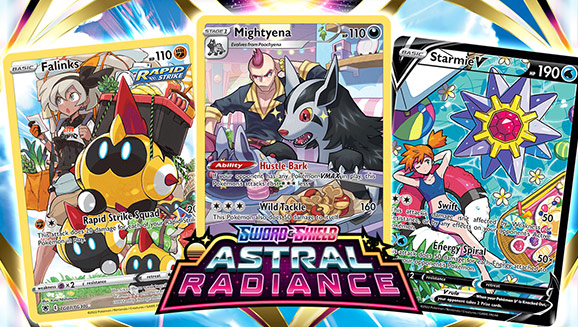 A Peek at the Cards of the Pokémon TCG: Sword & Shield—Astral Radiance Trainer Gallery