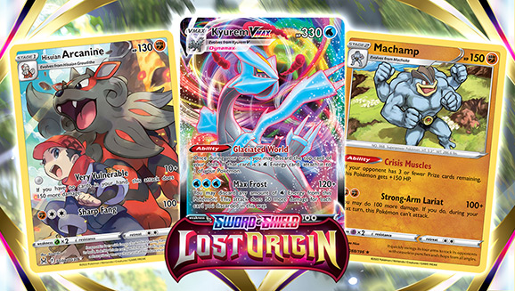 Kyurem VMAX, Hisuian Arcanine, and more in Pokémon TCG: Sword & Shield—Lost Origin