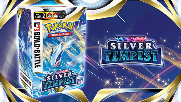 Get the Pokémon TCG: Sword & Shield—Silver Tempest Build & Battle Box