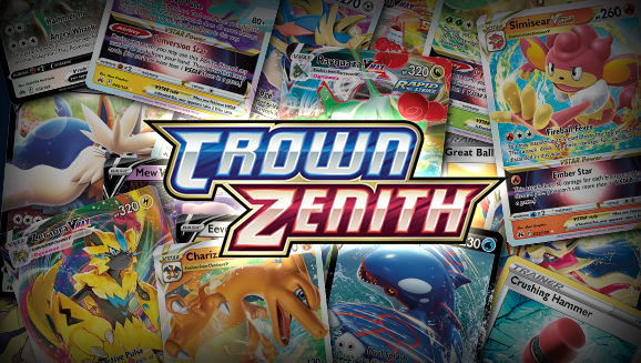Browse the Cards of Crown Zenith!
