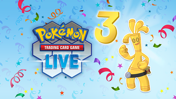 Celebrate Pokémon Trading Card Game Live’s Third Anniversary - Pokemon.com