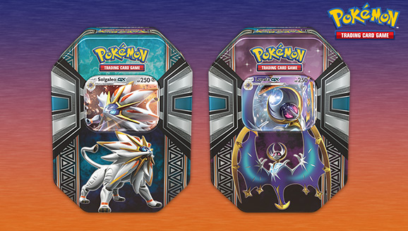 Pokmon TCG: Legends of Alola Tin | Pokemon.com
