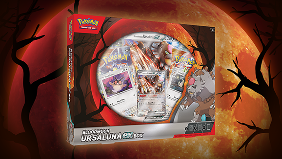 Pokémon TCG: Bloodmoon Ursaluna ex Box | Pokemon.com