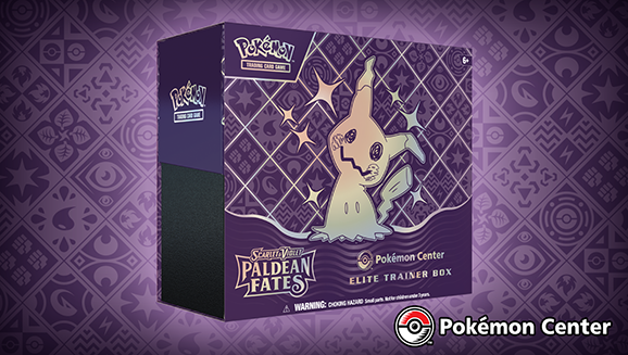 Pokémon TCG: Scarlet & Violet—Paldean Fates Pokémon Center Elite Trainer Box