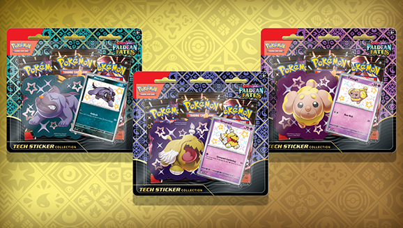 Pokémon TCG: Scarlet & Violet—Paldean Fates Tech Sticker Collection