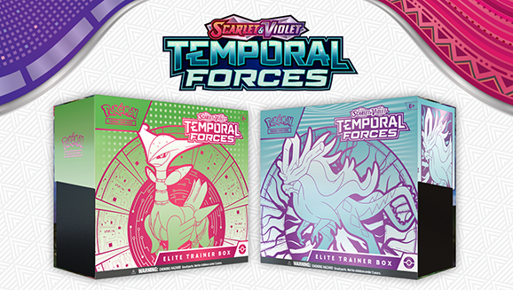 <em>Scarlet & Violet—Temporal Forces</em> Elite Trainer Box