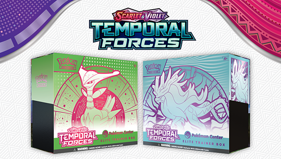 Pokémon TCG: Scarlet & Violet—Temporal Forces Pokémon Center Elite Trainer Box