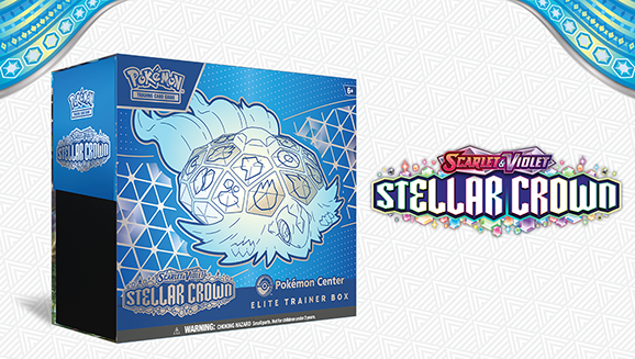 Pokemon TCG Stellar Crown Booster Box & Elite Trainer COMBO