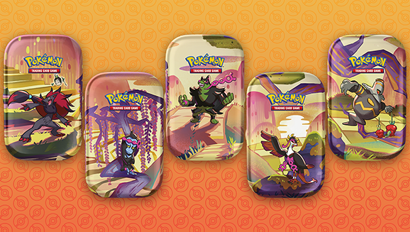 Minilata Escarlata y Púrpura-Fábula Sombría de JCC Pokémon