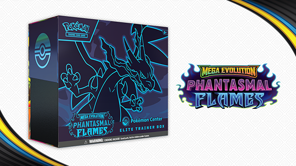 Pokémon TCG: Mega Evolution—Phantasmal Flames Pokémon Center Elite