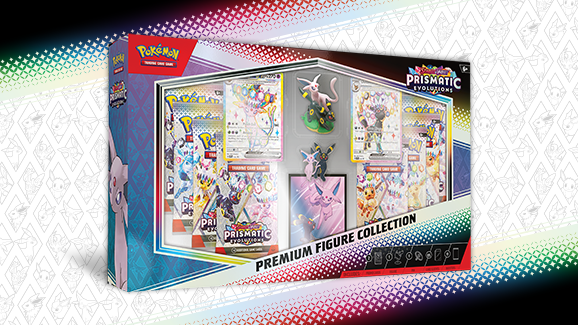 Espeon & Umbreon Shine in the Scarlet & Violet—Prismatic Evolutions Premium Figure Collection