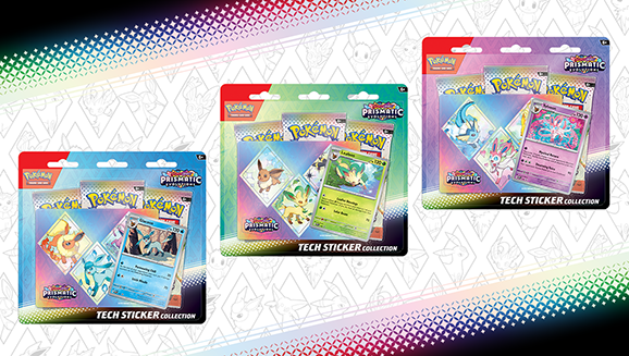 Pokémon TCG: Scarlet & Violet—Prismatic Evolutions Tech Sticker Collection
