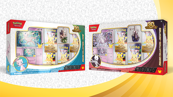 Pokémon TCG: 30th Celebration Figure Collection | Pokemon.com