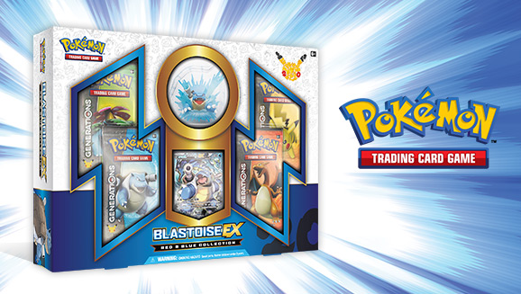 Pokémon TCG: Red & Blue Collection—Blastoise-<em>EX</em>