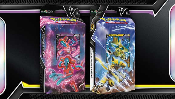 Deoxys V Battle Deck and Zeraora V Battle Deck