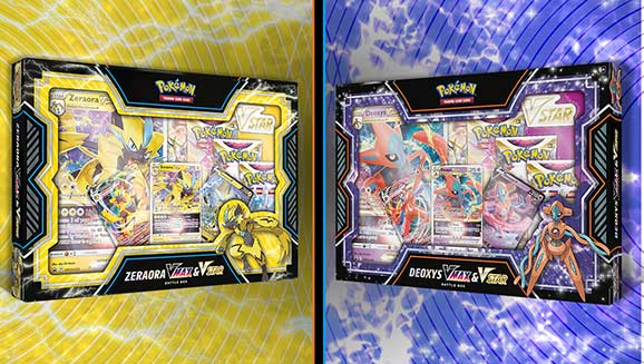 Deoxys/Zeraora VMAX & VSTAR Battle Box