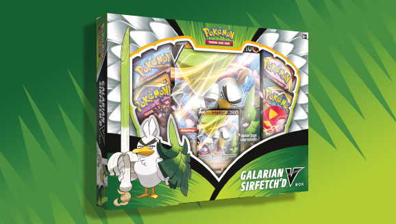 Pokémon TCG: Galarian Sirfetch’d V Box