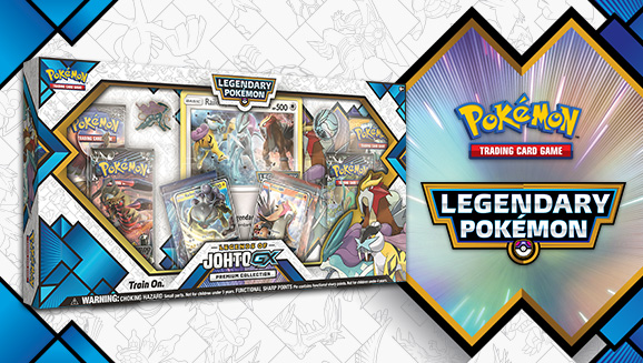 Pokémon TCG Legends of Johto GX Collection Box - US