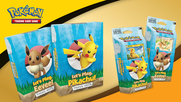 Pokémon TCG: Let’s Play, Pikachu! and Let’s Play, Eevee! Theme Decks