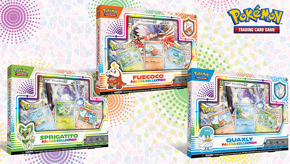 JUEGO DE CARTAS POKEMON TCG COLECCIÓN PALDEA 2023 ESPAÑOL DE BANDAI -  JUGUETES PANRE