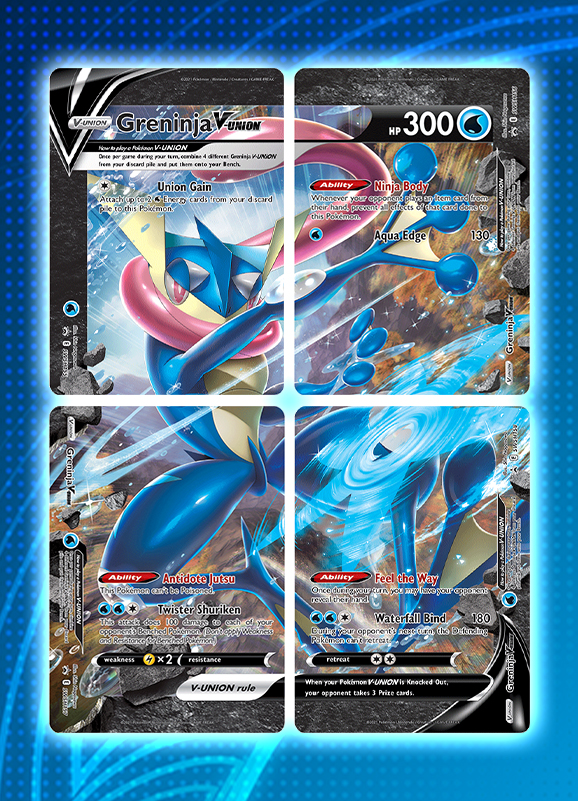 V-UNION Special Collection Greninja Mewtwo or Zacian - Pokemon Card Center