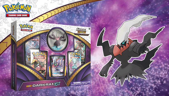 Pokémon TCG: Shining Legends Figure Collection—Shiny Darkrai-GX