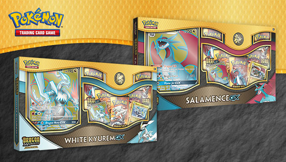 Pokémon TCG: Dragon Majesty Special Collections—Salamence-GX / White Kyurem-GX