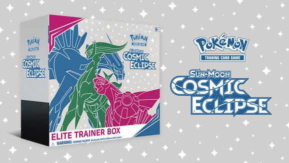 Pokémon TCG: Sun & Moon—Cosmic Eclipse Elite Trainer Box