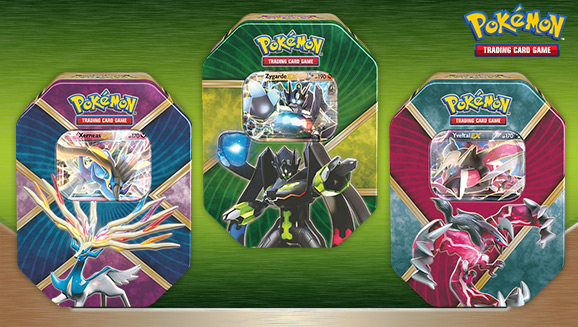 Pokémon TCG: Shiny Kalos Tins | Pokemon.com