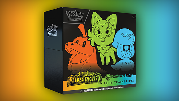Pokémon TCG: Scarlet & Violet—Paldea Evolved Pokémon Center Elite Trainer Box