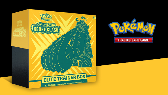 <em>Sword & Shield—Rebel Clash</em> Elite Trainer Box