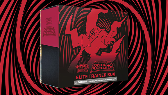 Pokemon TCG: Astral Radiance Elite Trainer Box Card Sleeves - Darkrai  (65-Pack)