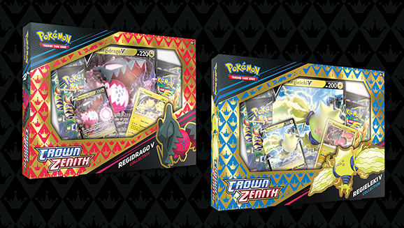 Pokémon TCG: Crown Zenith Collections—Regieleki V / Regidrago V