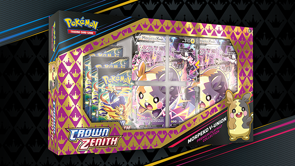 Pokémon TCG: Crown Zenith Premium Playmat Collection—Morpeko V-UNION