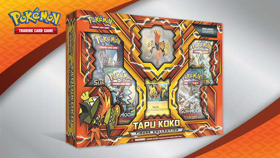 Pokémon TCG: Tapu Koko Figure Collection