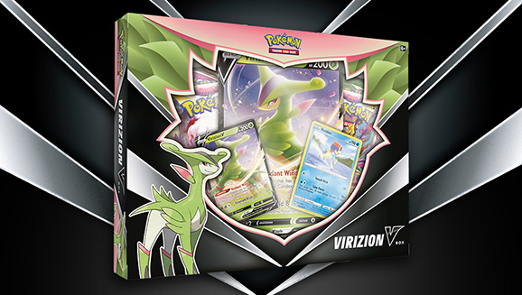 Pokémon TCG: Virizion V Box | Pokemon.com