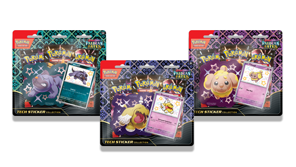 Pokemon Trading Card Game: Paldean Fates Tech Sticker Collection