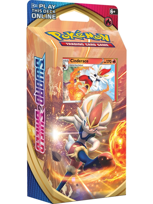 Pokémon TCG: <em>Sword & Shield</em> Cinderace Theme Deck