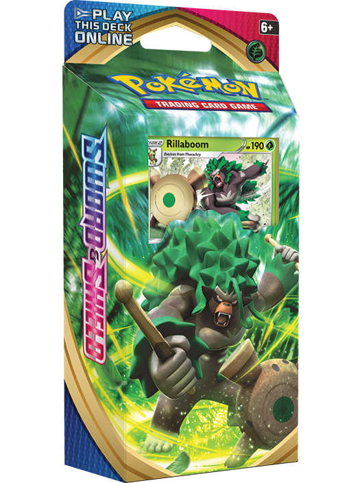 Pokémon TCG: <em>Sword & Shield</em> Rillaboom Theme Deck